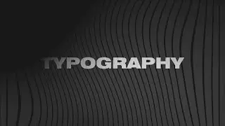 After Effects Tutorial - Creative Typography Animation in After Effects