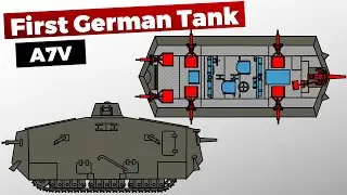 The First German Tank A7V