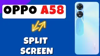 Oppo A58 Split Screen Mode || Split Screen || Split Screen Display