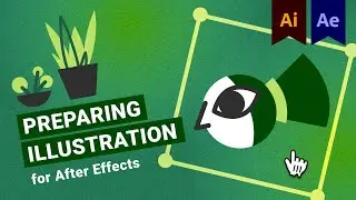 Preparing illustration for After Effects in Adobe Illustrator [Supported features]