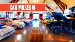 RACE CAR MAN CAVE IN A MANSION!