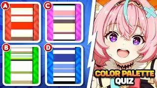 GENSHIN COLOR PALETTE QUIZ 🟡🕹️ GUESS 50 CHARACTERS🔥⭐️ | GENSHIN IMPACT QUIZ