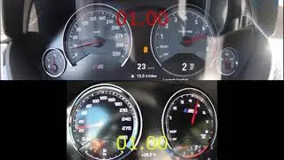 BMW M4 Competition vs BMW M2 CS - 0-250 km/h comparison