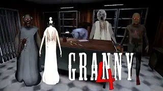 Granny 4: Mortuary madness With Escape train Full Gameplay