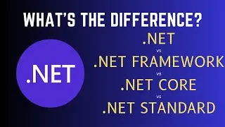 .NET Core vs .NET Framework vs .NET Standard explained in Hindi (हिंदी)| History of .Net evolution