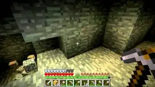 Minecraft - игровые будни сингла #18 [Находим пещеру]