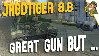 Jagdtiger 8.8 | Great Gun, Nice Tank But ... | WoT Blitz