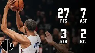 Mikal Bridges Highlights | Heat vs. Nets | 25th Mar 2022