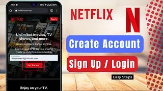 How To Create Netflix Account !! (iPhone / Android)