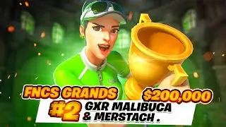 2ND IN FNCS GRAND FINALS ($200.000) 🏆 w/ 
