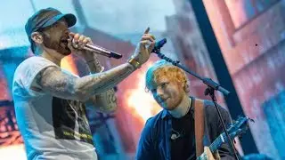 Eminem feat. Ed Sheeran - River (London, UK, Twickenham Stadium, 15.07.2018) Revival Tour