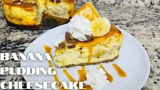 Banana Pudding Cheesecake Recipe | Banana Pudding | Thanksgiving Recipes | Dessert Recipes