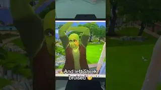 Shrek DEADLY Platform Battle 👹⚔️😳 #sims4 #sims4game #gamingsims4 #sims #thesims4 #simsgame #shrek