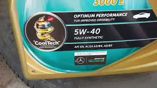 Petronas Syntium 3000 E Fully Synthetic | 5W - 40 | Can looks | Oil is like Gold see through color