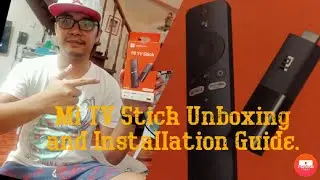 Mi TV Stick Unboxing with Installation and Set Up Guide | XIAOMI TV STICK | Androidtv Stick