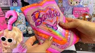 🌸 Barbie 🌸 Blind Bag Paper 🌸 Squishy ASMR unboxing 🌸 #blindbag #asmr #barbie #craft #paper