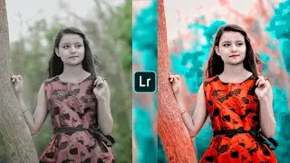Lightroom Teal And Red Photo Editing || Lightroom Photo Editing || preset download free