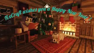 FixCraft wishes you a Happy New Year❗ #fixcraft#фикскрафт#minecraft#newyear#майнкрафт#новыйгод#yt