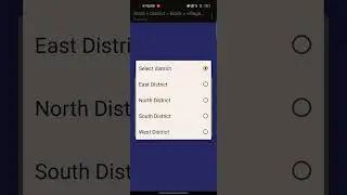 State - district - subdistrict  - village selector in html css and JavaScript || 