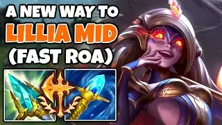 I found a NEW WAY to LILLIA MID (Play for scaling with early Rod of Ages) | Off-Meta Climb