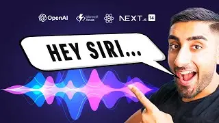 🔴 Let’s build Siri Clone with NEXT.JS 14! (Microsoft Azure, OpenAI, Whisper Speech Recognition AI)