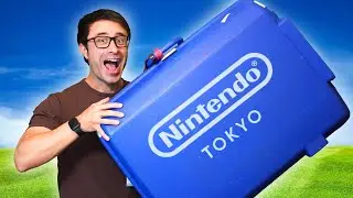 Compré TODO esto en la TIENDA de NINTENDO en TOKIO (Japón)