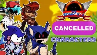 All fnf Sonic exe 3.0 Cancelled/Scrapped Characters Explained