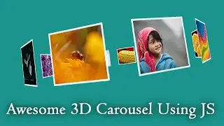 3D Photo Carousel Using JS | NoorHUB