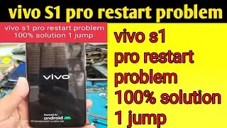 vivo s1 pro restart problem fix #vivoS1pro#restart#problemfix @manpasandmobilerepairinglab