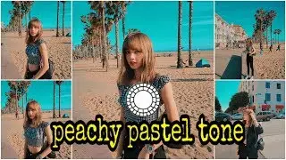 VSCO TUTORIAL | Edit Foto Peachy Pastel Ala Selebgram Hits 2020 | Vsco Fullpack