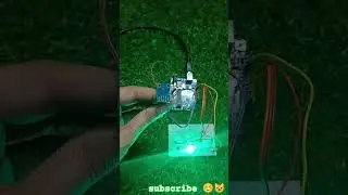 Gesture Lights 🫡🥳 #arduinoproject #shorts #viral #youtubeshorts