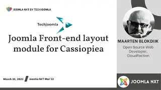 Joomla Front-end layout module for Cassiopiea by Maarten | Joomla NXT