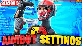 BEST Controller SETTINGS for Fortnite *AIMBOT* | Fortnite Season 3 SETTINGS For PS4/XBOX 🎯🎮