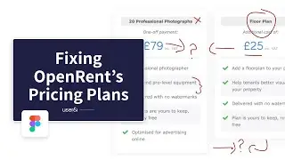 Fixing OpenRent's Pricing Plans | Part 5 | UX/UI | Landing Page