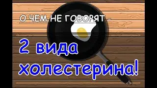 О ЧЕМ НЕ ГОВОРЯТ – 2 вида холестерина. Что делать если у вас высокий уровень холестерина?