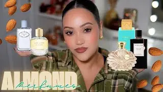 ALMOND PERFUMES IN MY COLLECTION! NUTTY, POWDERY, CREAMY PERFUMES | AMY GLAM ✨