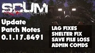 Scum - Scum Update Patch Notes - Sept 5th (New Survival Game)