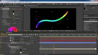 Creating And Animating Multi-color Gradient Along A Path In After Effects