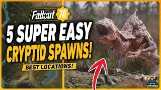 5 BEST CRYPTID SPAWN LOCATIONS IN FALLOUT 76!