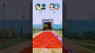 Училка и Ученик VS Дед и Бабушка в Бименджи Драйв #beamngdrive