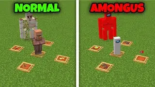 normal vs amongus texture