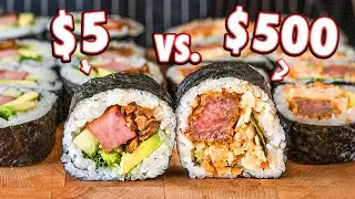 $5 Sushi Rolls Vs. $500 Sushi Rolls