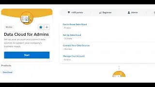 Get to Know Data Cloud: Data Cloud for Admins