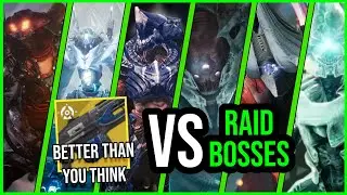 Destiny's Most CONTROVERSIAL Weapon vs Raid Bosses (Thunderlord vs Raid Bosses)