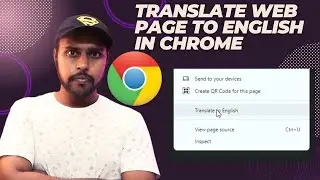 How to translate web page to english in chrome | how to translate a web page in google chrome