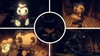 Bendy and the dark revival | ALL CUTSCENES BENDY