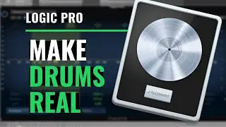 how to make midi drums sound real logic pro