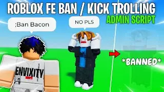 [ OP ] Roblox Ban Kick / Kill & Shutdown Server Admin Trolling Panel Script ~ Envixity Scripts