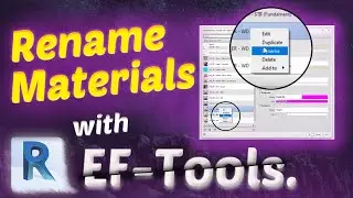 FREE plugin: Batch Rename Materials in Autodesk Revit [EF-Tools]