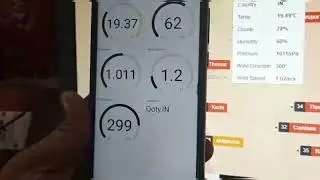 IoT weather station using  #esp8266 and #blynk